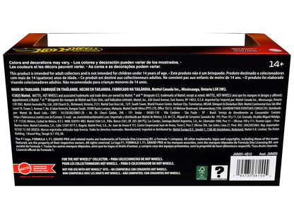 "McLaren Formula 1 Team" Formula One F1 World Championship (2025) 2 Piece Set T&y Diecast Model Cars by Hot Wheels