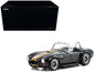 Shelby Cobra 427 S/C Black with Gold Stripes 1/18 Diecast Model Car by Kyosho