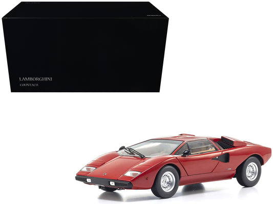 Lamborghini Countach LP 400 Red 1/18 T&y Diecast Model Car by Kyosho