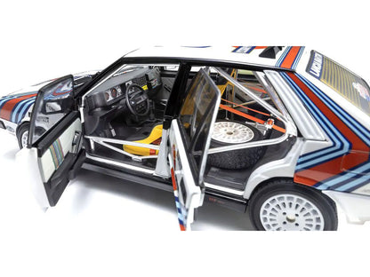 Lancia Delta HF 4WD #3 Juha Kankkunen - Juha Piironen "Martini Racing" Winner "Olympus Rally" (1987) 1/18 Diecast Model Car by Kyosho