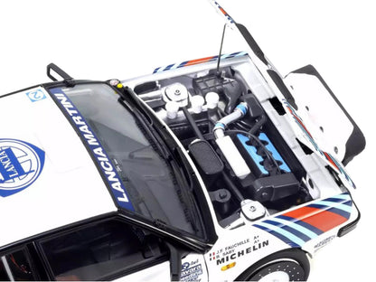 Lancia Delta HF 4WD #3 Bruno Saby - Jean-Francois Fauchille "Martini Racing" Winner "Rally Monte Carlo" (1988) 1/18 Diecast Model Car by Kyosho