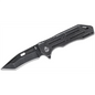 Kershaw Lifter Assisted Open Frame Lock American Tanto with Recurve Blade EDC Folding Pocket Knife with BlackWash Finish - BlackWash