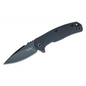 Kershaw Conduit Assisted Open Liner Lock Spear Point Blade Tactical Folding Pocket Knife with Black-Oxide Coating - Black