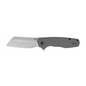 Kershaw Wharf Assisted Open Liner Lock Cleaver Blade EDC Folding Pocket Knife - Gray