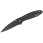 Kershaw Leek Assisted Open Frame Lock Drop Point Blade EDC Folding Pocket Knife - Black