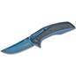 Kershaw Outright Assisted Opening Frame Lock Trailing Point Blade EDC Folding Pocket Knife - Blue