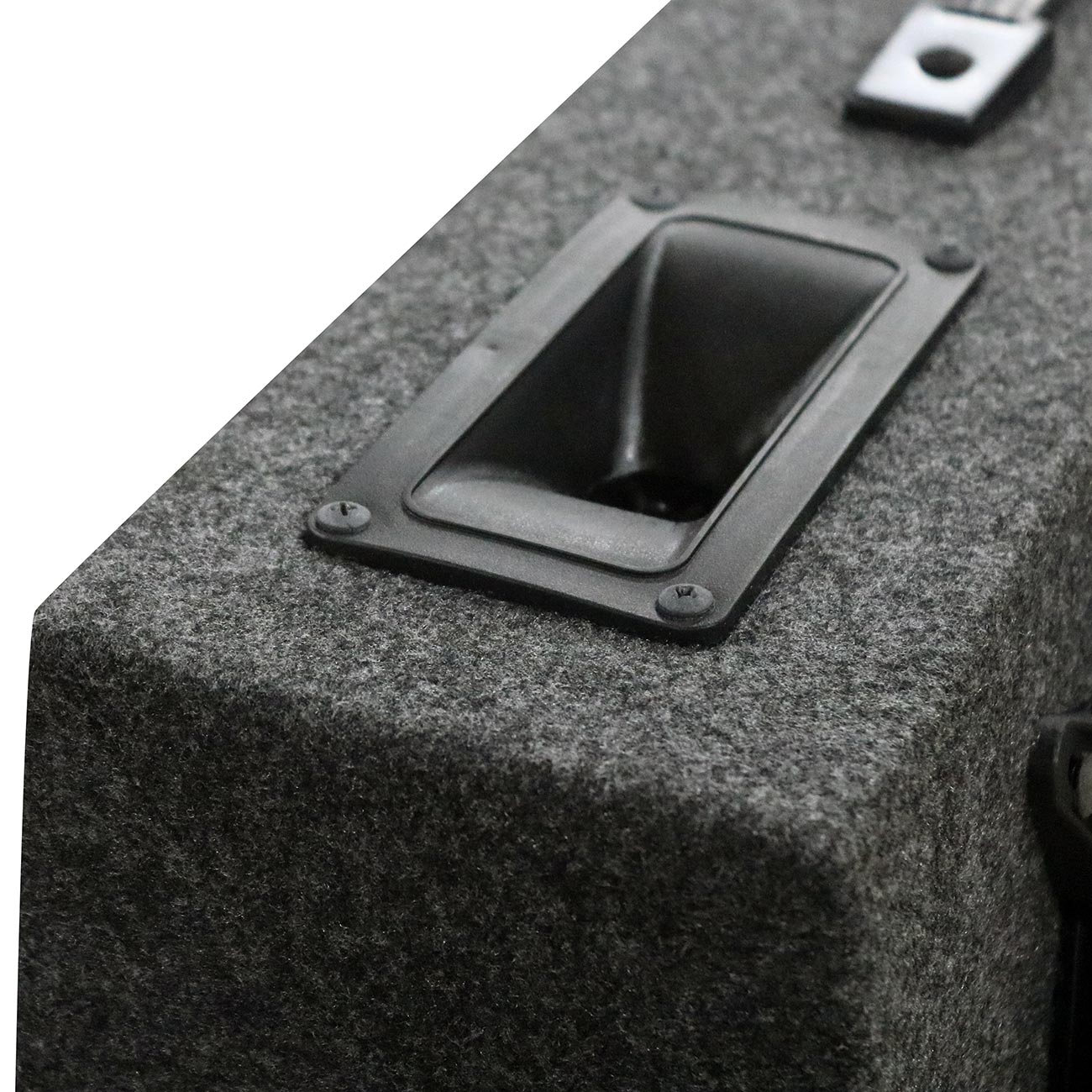WOOFER BOX DUAL 10" XXX 2-WAY LOADED ANGLE STYLE; 300WATTS