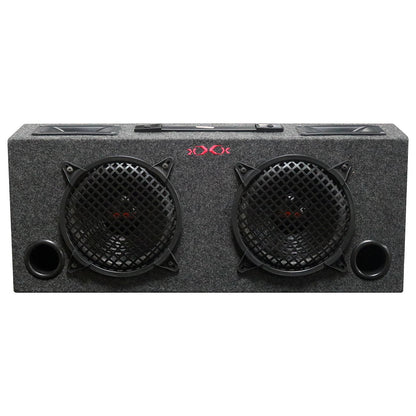 XXX Audio Dual 8" Subwoofer Enclosure 250W Max