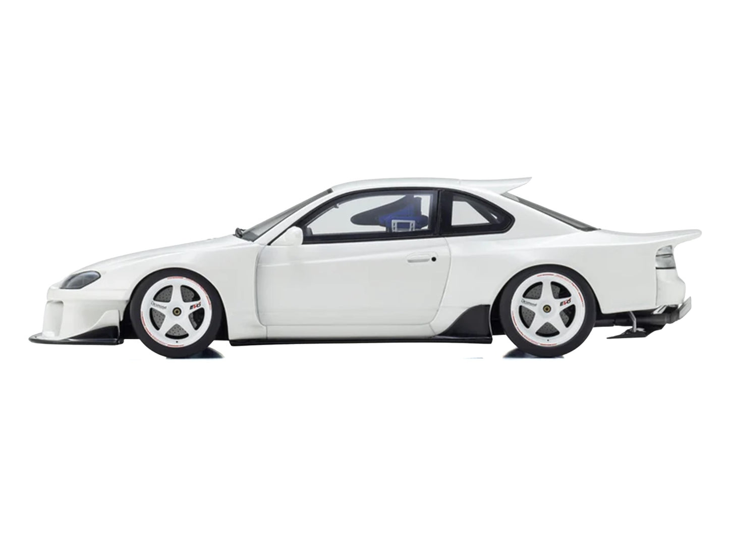 Nissan Silvia (S15) "Khyzyl Saleem" White 1/18 Model Car by Kyosho T&y