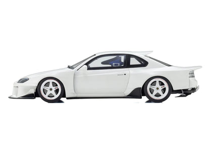 Nissan Silvia (S15) "Khyzyl Saleem" White 1/18 Model Car by Kyosho T&y