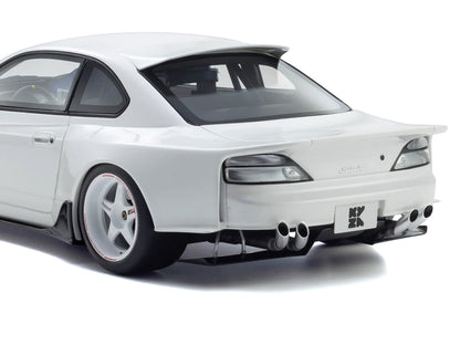 Nissan Silvia (S15) "Khyzyl Saleem" White 1/18 Model Car by Kyosho T&y