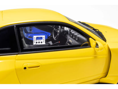 Nissan Silvia (S15) "Khyzyl Saleem" Yellow 1/18 Model Car by Kyosho T&y