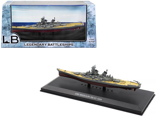 USS Missouri BB-63 Battleship (1944) 1/1250 T&y Diecast Model by Legendary Battleships