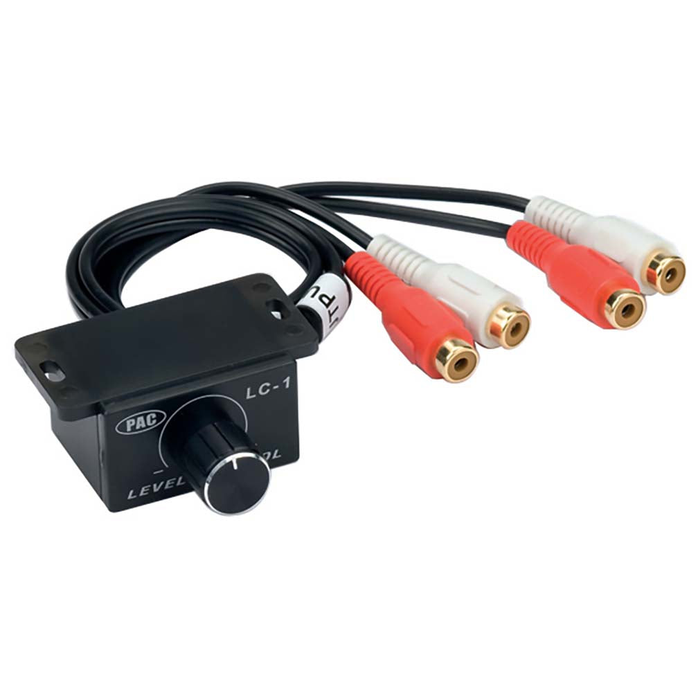 REMOTE LEVEL CONTROL PAC RCA IN/OUT - Bulk Lot of 25 | Reseller Pack | Fast Shipping Bulk Lot 25x | Fast Shipping | Wholesale Car Audio Install Parts