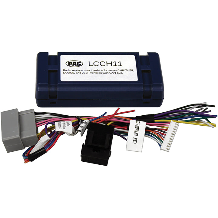 PAC Radio Replacement Interface for '04-'10 Chrysler/Dodge/Jeep/Mitsubishi