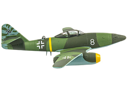 Messerschmitt Me 262 Fighter Aircraft "White 8 258 aerial victory ace Walter Nowotny Kommando Nowotny Germany" (1944) German Luftwaffe 1/72 T&y Diecast Model Airplane by Luppa