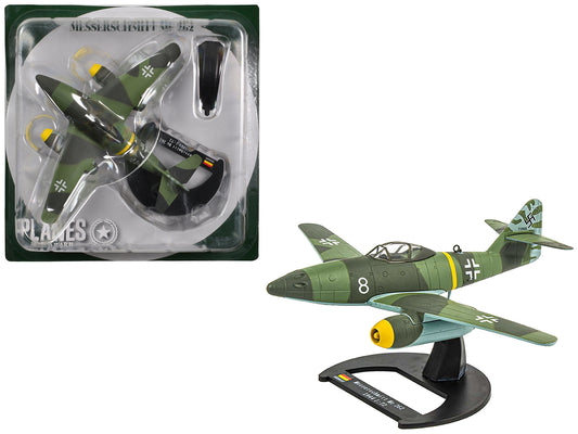Messerschmitt Me 262 Fighter Aircraft "White 8 258 aerial victory ace Walter Nowotny Kommando Nowotny Germany" (1944) German Luftwaffe 1/72 T&y Diecast Model Airplane by Luppa