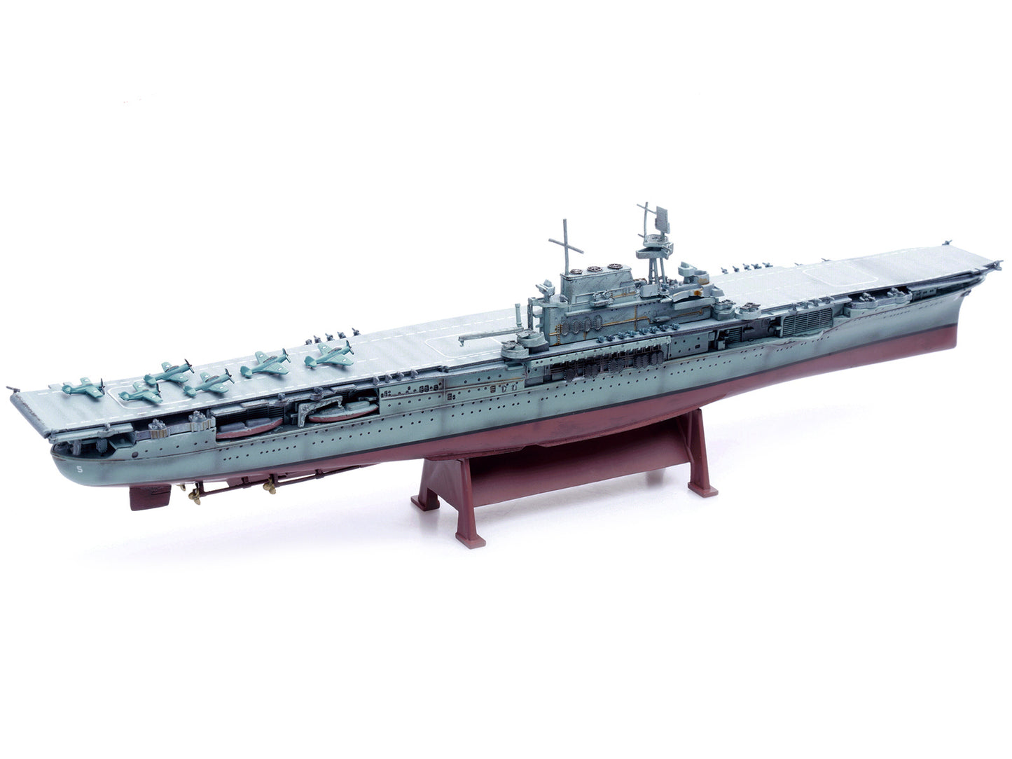 USS Yorktown (CV-5) Aircraft Carrier "US Navy" World War II 1/1000 T&y Diecast Model by Legion
