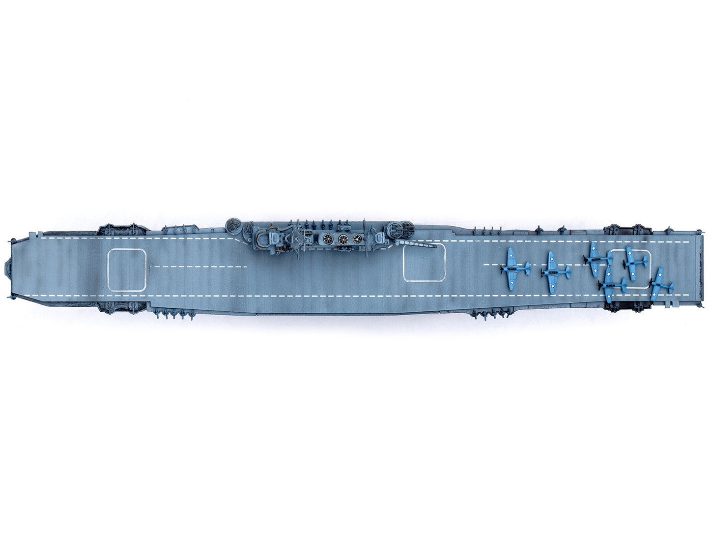 USS Yorktown (CV-5) Aircraft Carrier "US Navy" World War II 1/1000 T&y Diecast Model by Legion