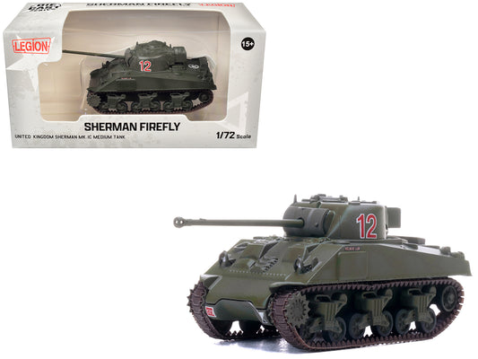 Sherman Firefly Mk.VC Medium Tank "Velikye Luki A Squadron 1st Northamptonshire Yeomanry 33rd Armoured Brigade Normandy" (1944) British Army 1/72 T&y Diecast Model by Legion