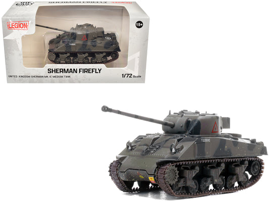 Sherman Firefly Mk.VC Medium Tank "A Squadron 4th/7th Royal Dragoon Guards 8th Armoured Brigade Normandy" (1944) British Army 1/72 T&y Diecast Model by Legion
