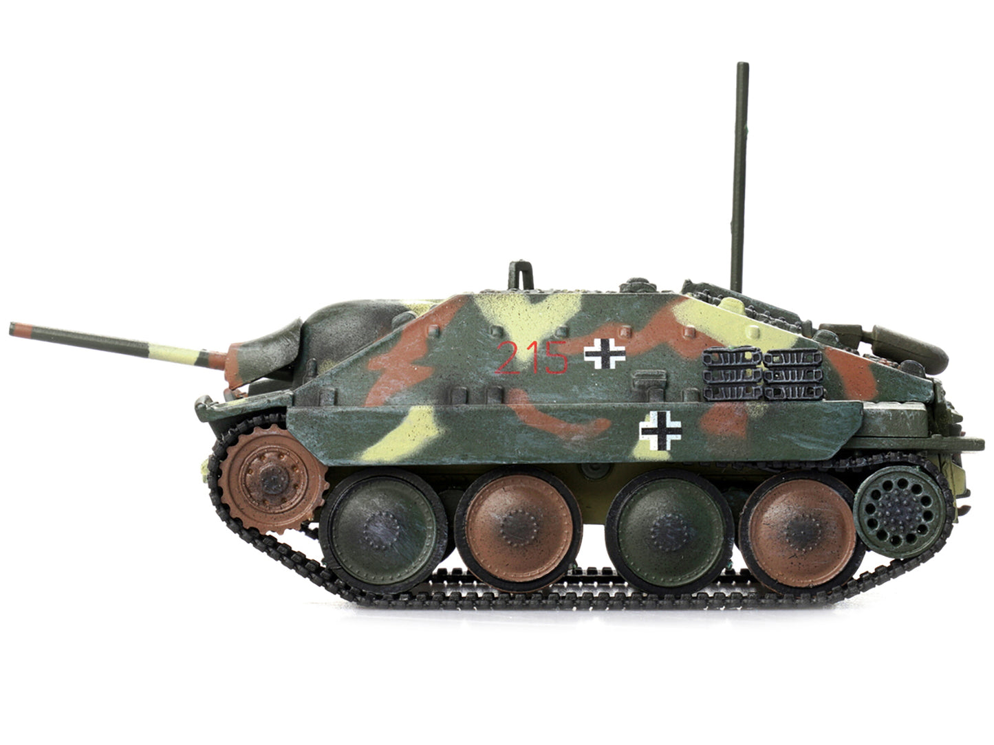 Jagdpanzer 38(T) SD.Kfz. 138/2 Hetzer Tank Destroyer Camouflage "German Army World War II" 1/72 T&y Diecast Model by Legion