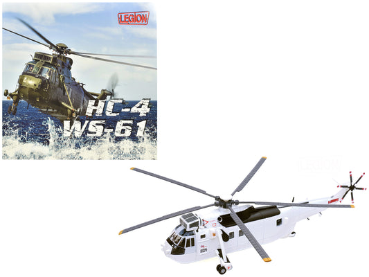 Westland Sea King HC.4 Helicopter British Royal Navy 1/72 Diecast by Legion