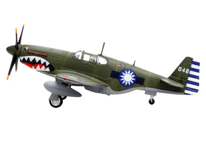 North American P-51C Mustang Aircraft "648 No.32 Squadron" (1945) Chinese Air Force 1/72 Diecast Model Airplane by Legion