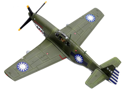 North American P-51C Mustang Aircraft "648 No.32 Squadron" (1945) Chinese Air Force 1/72 Diecast Model Airplane by Legion