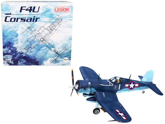 Vought F4U-1A Corsair Fighter Plane Big Hog VF-17 Jolly Rogers Captain Tommy