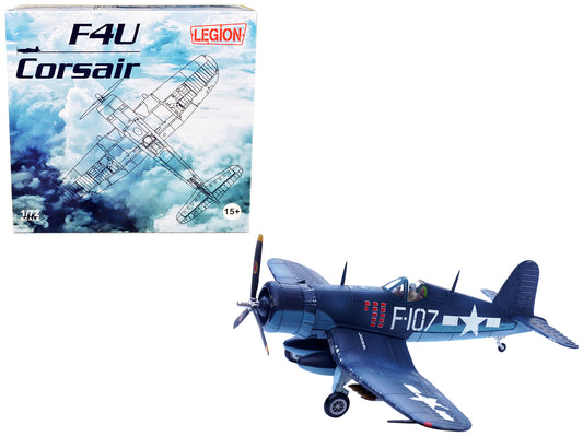 Vought F4U-1D Corsair Fighter Plane 1/72 Diecast Airplane Model by Legion