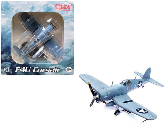 Vought F4U-1 Corsair Fighter Plane United States Marines 1/72 Diecast Airplane