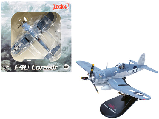 Vought F4U-1A Corsair Fighter Aircraft "Marines Dream Capt. Edwin Olander VMF-214 Black Sheep Vella Lavella Solomon Islands" (1943) United States Marine Corps 1/72 T&y Diecast Model by Legion