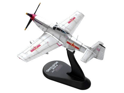 North American P-51D Mustang Aircraft "Captured from Chinese Nationalist Forces Chinese People's Revolution Military Museum" People's Liberation Army Air Force 1/72 Diecast Model Airplane by Legion