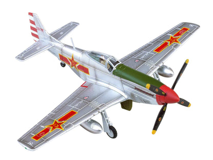 North American P-51K Mustang Aircraft "Captured from Chinese Nationalist Forces Chinese People's Revolution Military Museum" (1949) People's Liberation Army Air Force 1/72 Diecast Model Airplane by Legion