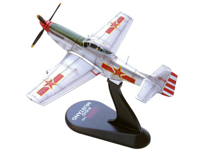 North American P-51K Mustang Aircraft "Captured from Chinese Nationalist Forces Chinese People's Revolution Military Museum" (1949) People's Liberation Army Air Force 1/72 Diecast Model Airplane by Legion