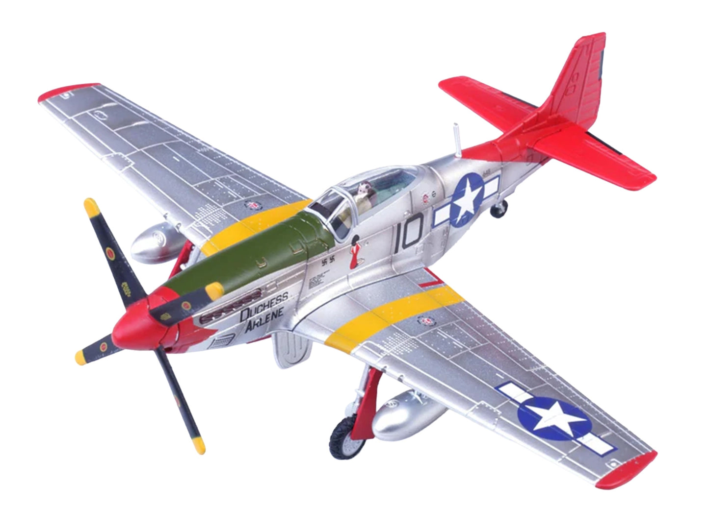 North American P-51D Mustang Aircraft "Duchess Arlene Robert Williams 100th Fighter Squadron 332nd Fighter Group Tuskegee Airmen Fifteenth Air Force Italy" (1944) United States Army Air Forces 1/72 Diecast Model Airplane by Legion