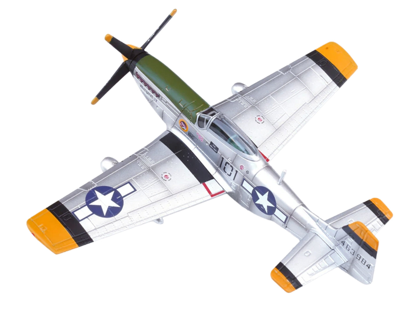 North American P-51D Mustang Aircraft "Margaret IV James Tapp 78th Fighter Squadron 15th Fighter Group Twentieth Air Force Iwo Jima" (1945) United States Army Air Forces 1/72 Diecast Model Airplane by Legion