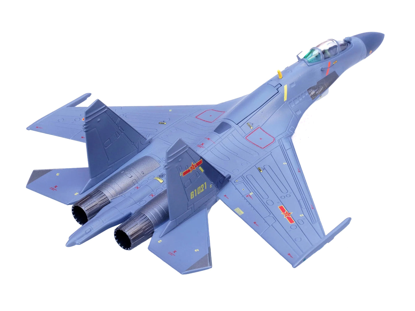 Shenyang J-11B Yinglong Aircraft "61021 Northern Theater Command" (2019) People's Liberation Army Air Force 1/100 Diecast Model Airplane by Legion