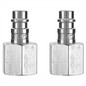Legacy Manufacturing Flexzilla Pro High Flow Plug, 1/4" Body, 3/8" FNPT, 2-Pack