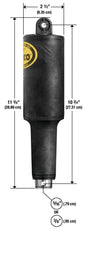 Lenco 2 1/4in Stroke Wtron XD Actuator 5/16in 24V