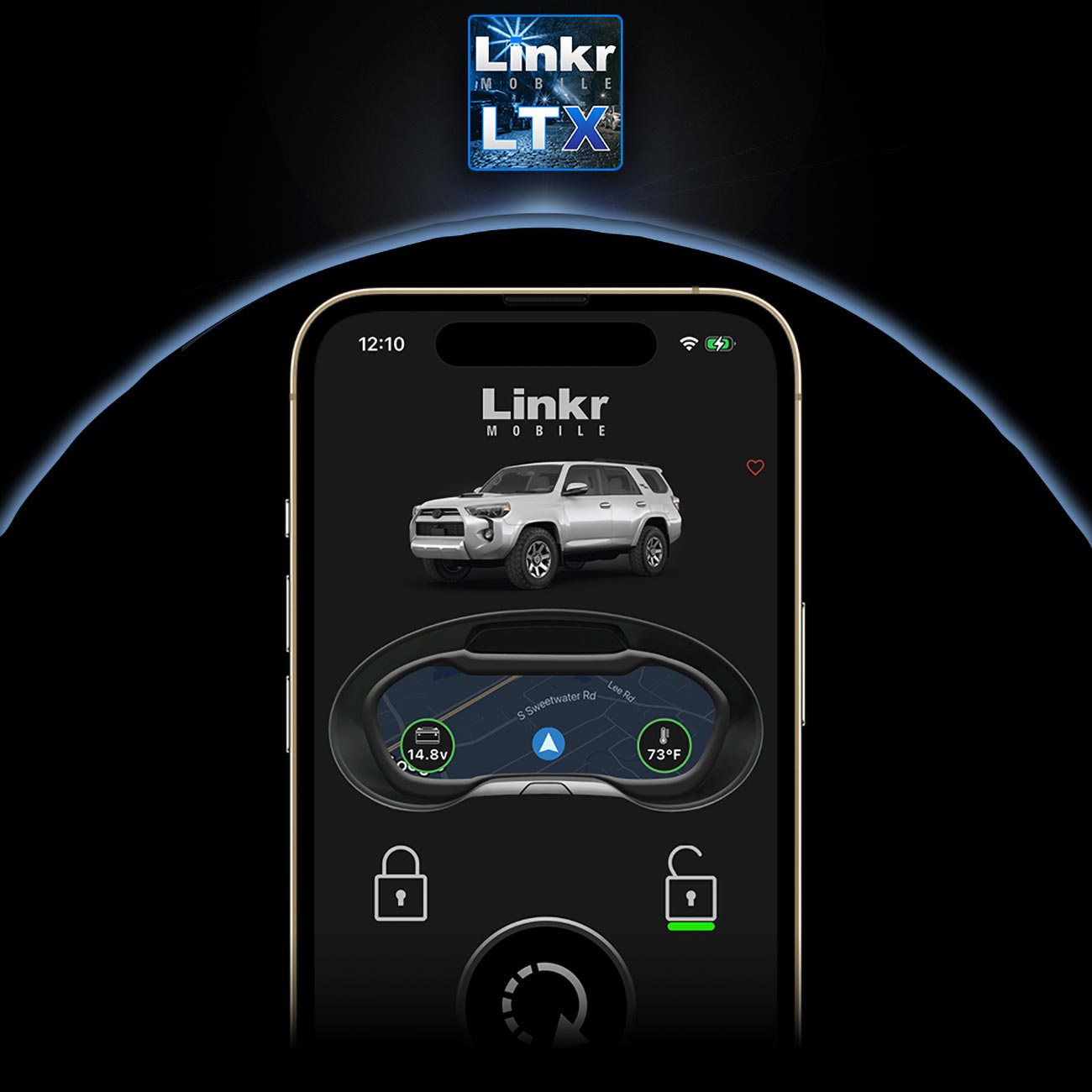 Omega Smart Phone Interface -  LOCKUNLOCKSTARTSTOP GPS LOCATE & MORE!