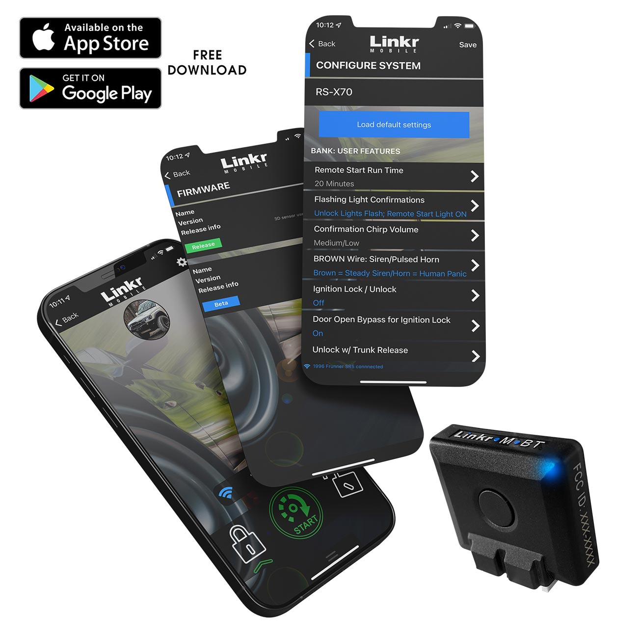 Omega - Bluetooth Dongle with APP - Compatible with Excalibur 70 Series Units