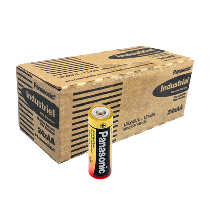 Panasonic Alkaline "AA" Cell 24 piece box of batteries