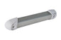 Lumitec Mini RAIL2 6in Blue Wtron LED Light Brushed Finish 12/24v