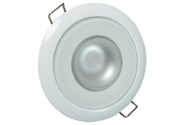 Lumitec Mirage Down Light Wtron 5k White LED White Finish