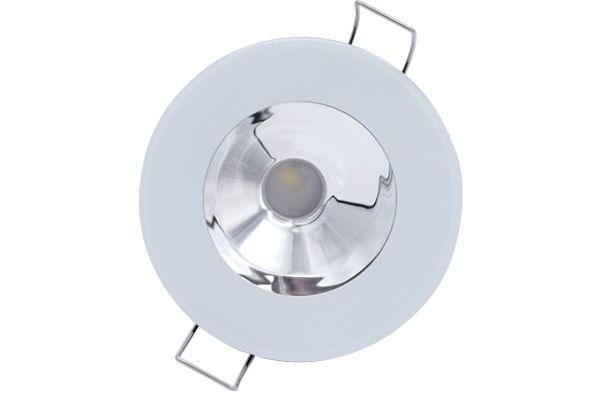 Lumitec Illusion Down Light Warm White Wtron Spectrum LED White Mirror Reflector 10-30v