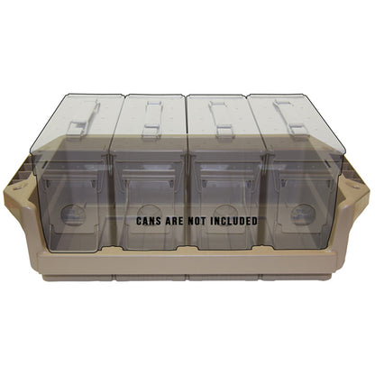 MTM Case Gard 30 Cal. Ammo Can Tray for Metal Cans (Dark Earth)
