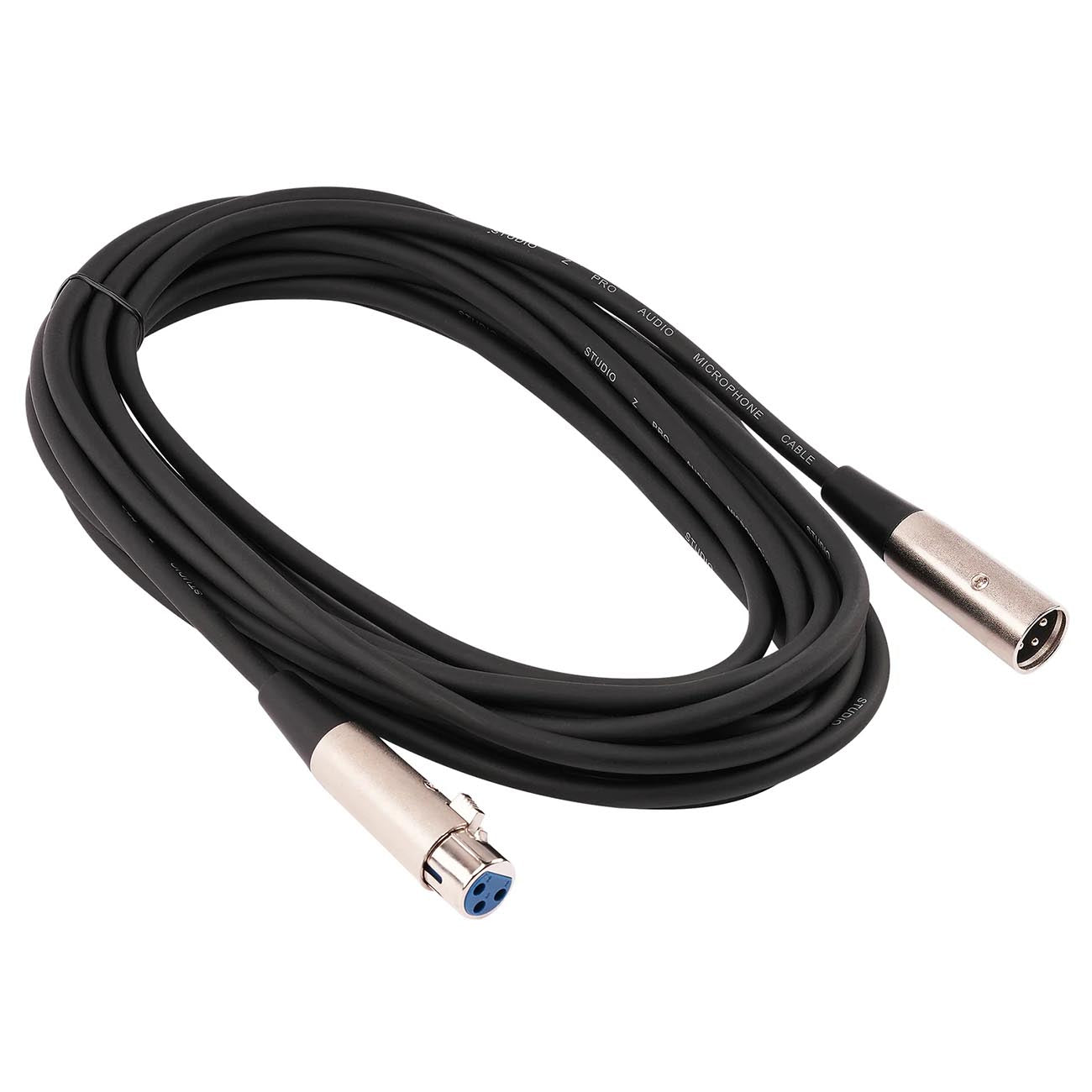 Studio Z 3-pin Male-to-Female XLR Microphone Cable (20 Feet)