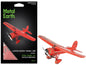 Model Kit Lockheed Vega 5B Monoplane Aircraft "Little Red Bus - Amelia Earhart" Red (Moderate Difficulty) Steel Model by Metal Earth